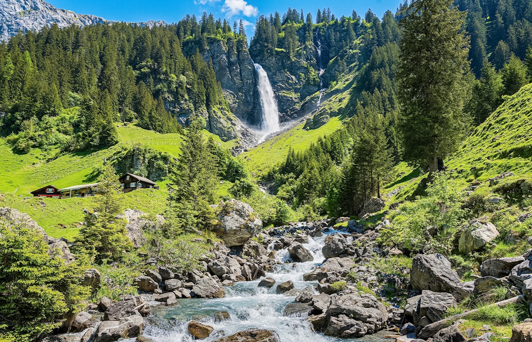 Stäubi waterfall