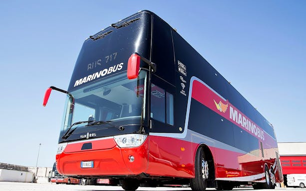 Marinobus for one-way travel between Matera and Naples Metropark.