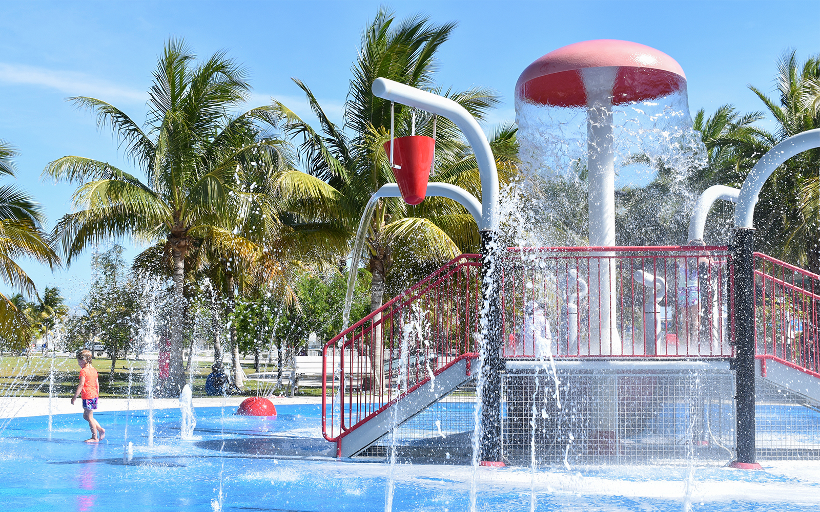 Splash Pad Aqualava Water Park