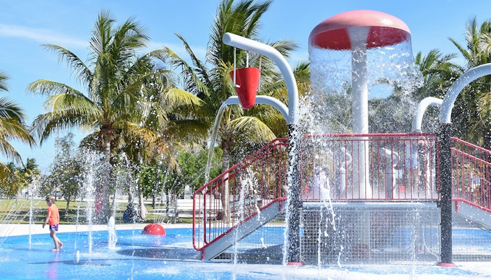 Splash Pad Aqualava Water Park