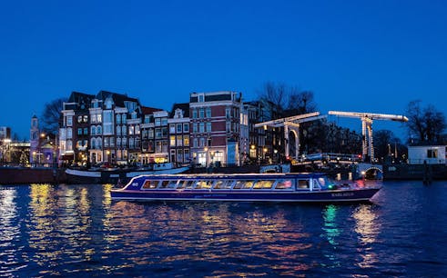 croisière touristique d'une heure en soirée à amsterdam-1
