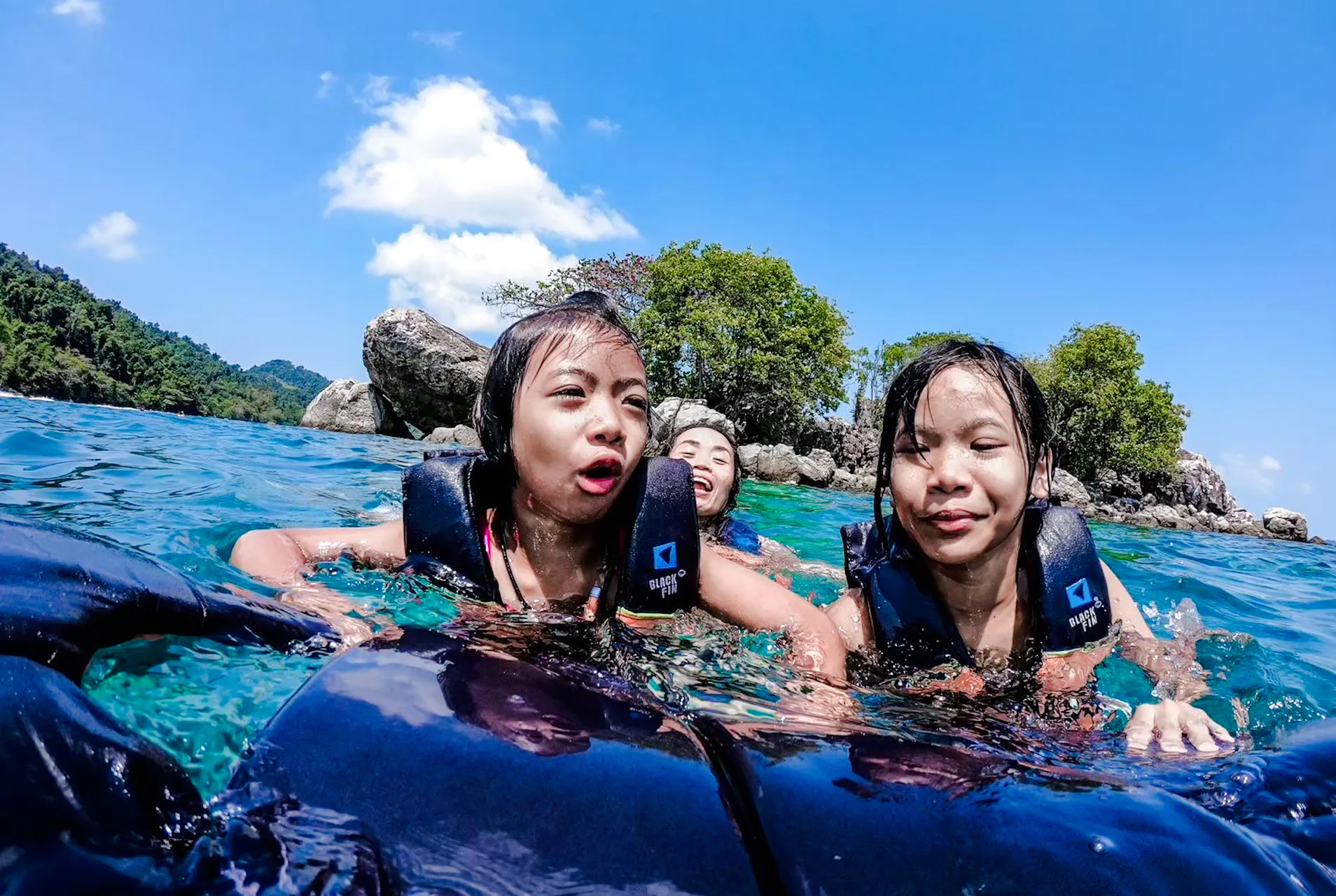 Koh Chang 3 or 4-Island Big Boat Snorkeling Tour with Lunch