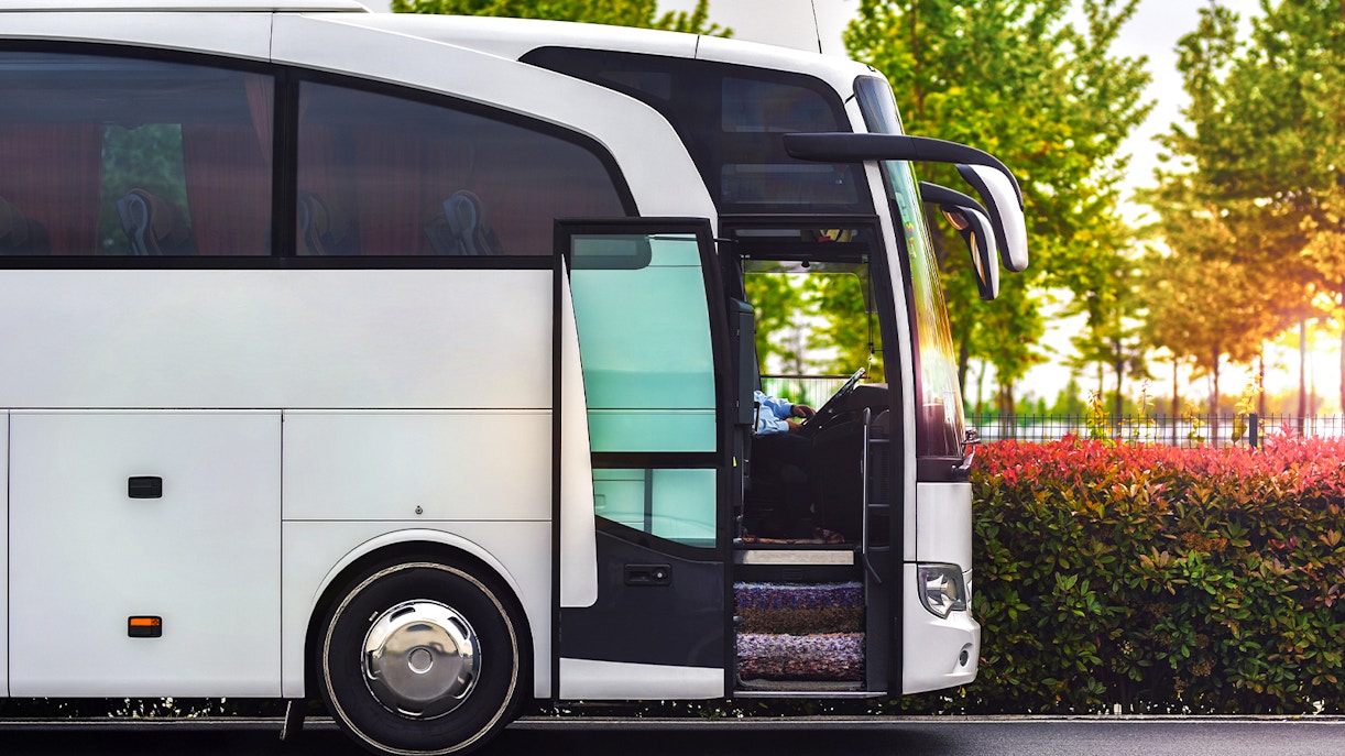 visiting Strozzi Palace by bus