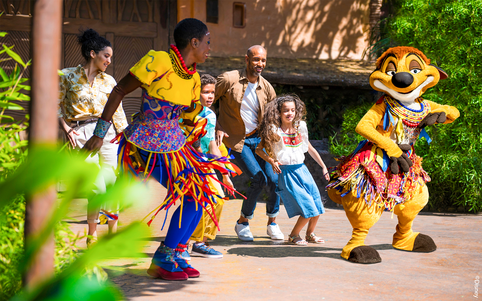 Characters in Disneyland Paris