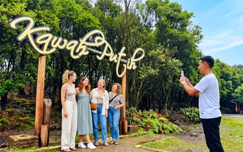 bandung white crater, rengganis suspension bridge & hot springs day trip-1