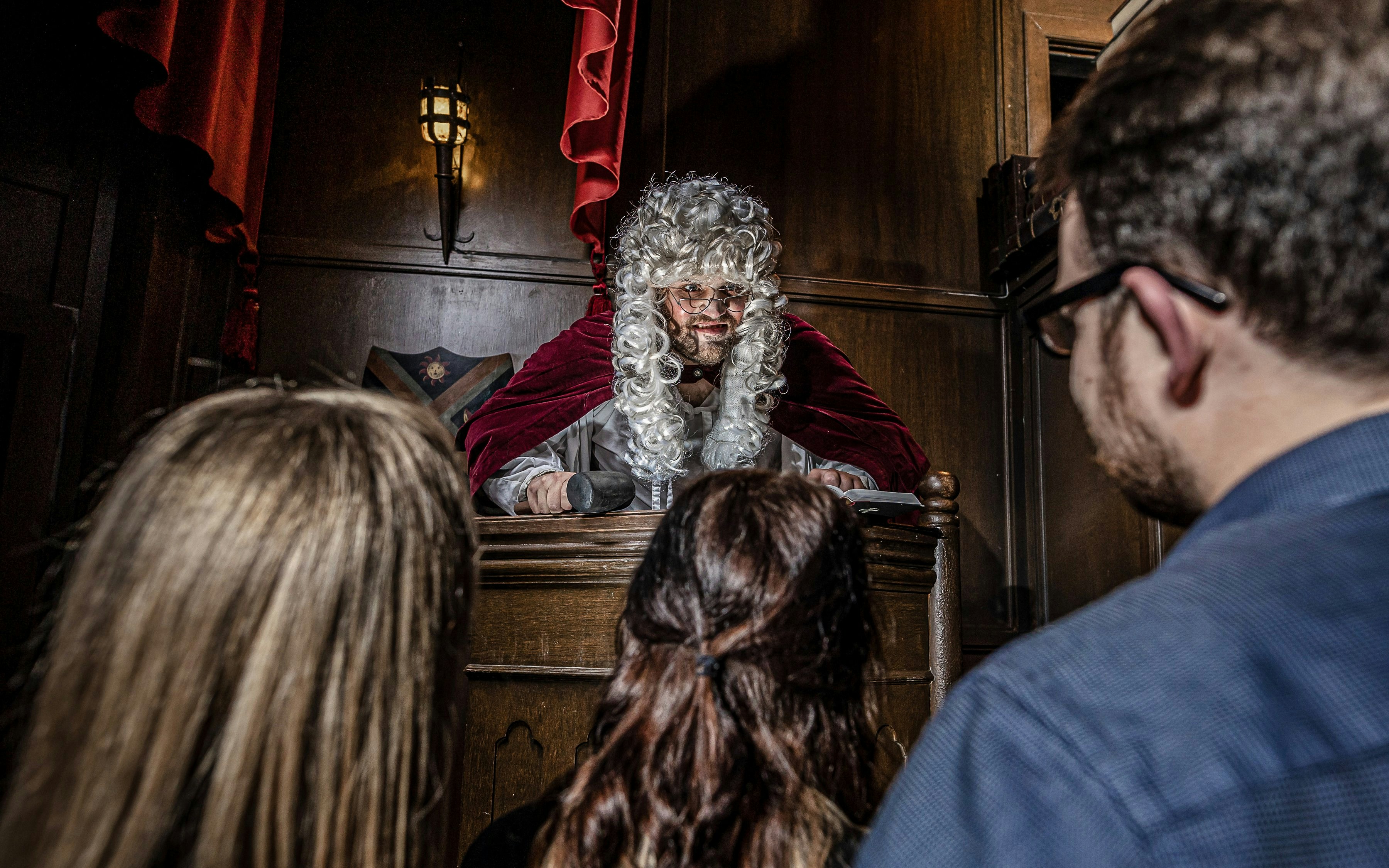 Interactive courtroom trials