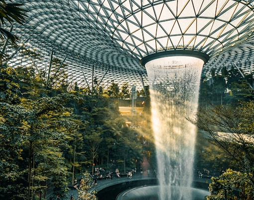 jewel changi rain vortex