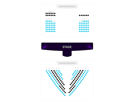 London County Hall Courtroom Stalls