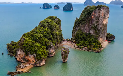 desde phuket: crucero en catamarán rápido a las islas de james bond y a koh panyee-1