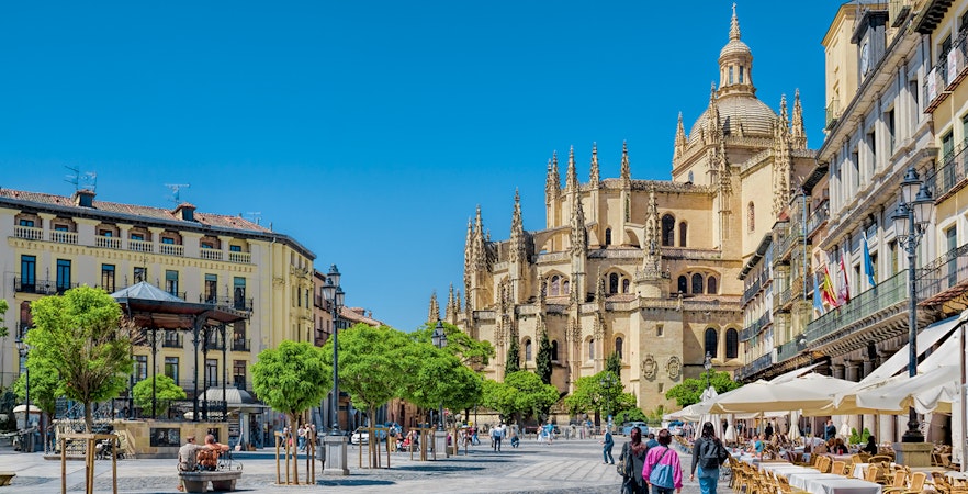 Turer fra Madrid til Segovia