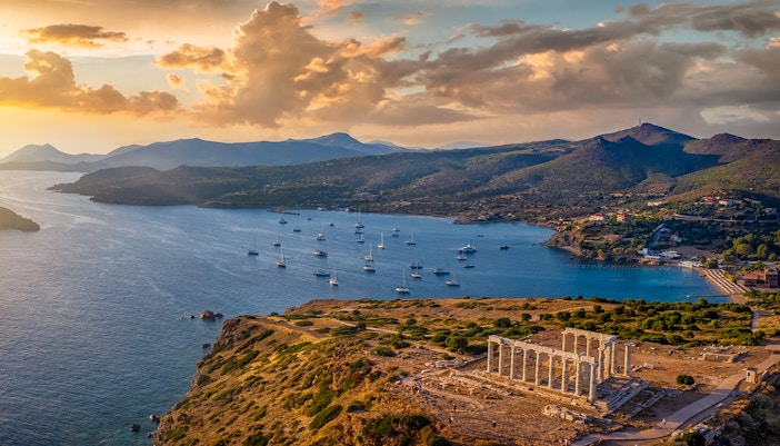 Temple of Athena Sounion Cape Sounion