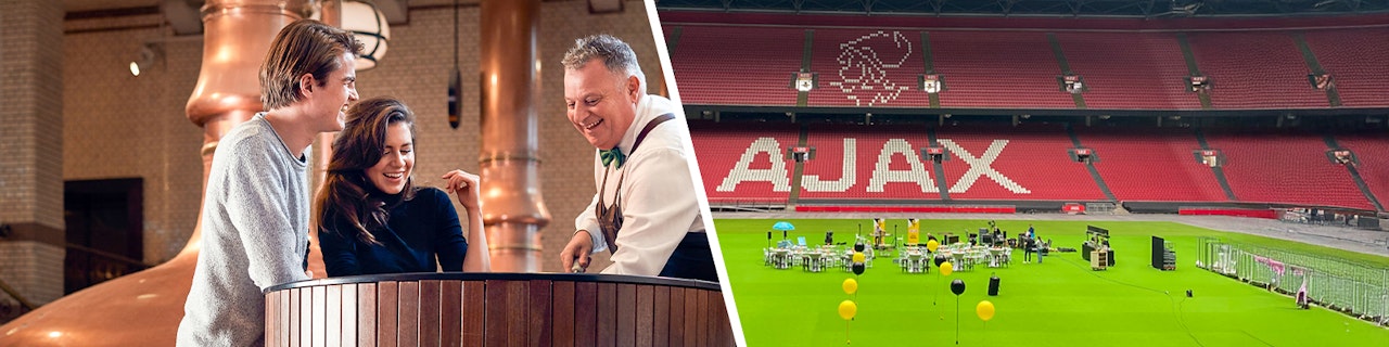 Combo: Tour classico della Johan Cruijff ArenA + Biglietti Heineken Experience