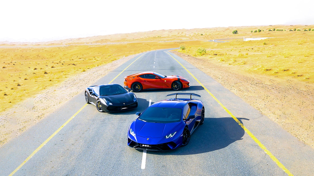 Dubai Supercar Rental tickets