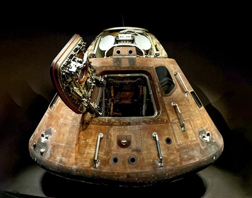 Apollo 10 mission shuttle
