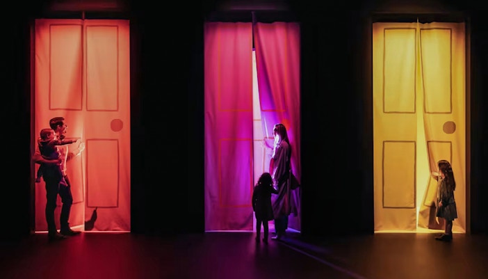 ArtScience Museum's Mirror Mirror exhibit with reflective installations in Singapore.