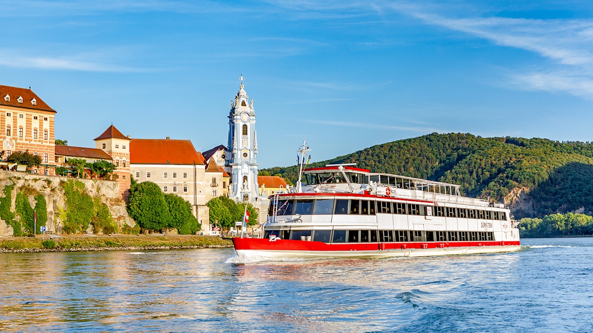 Boat ride on the Danube river