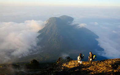 Privat soloppgangstur på Mount Agung via Besakih-ruten med frokost