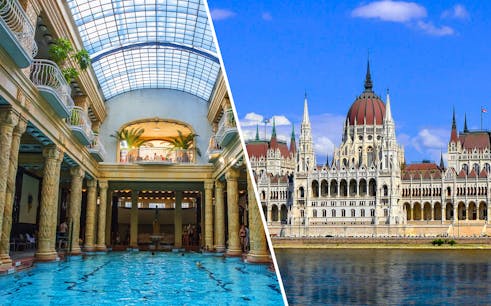 biglietti combinati: bagni gellért + visita guidata del parlamento ungherese-1
