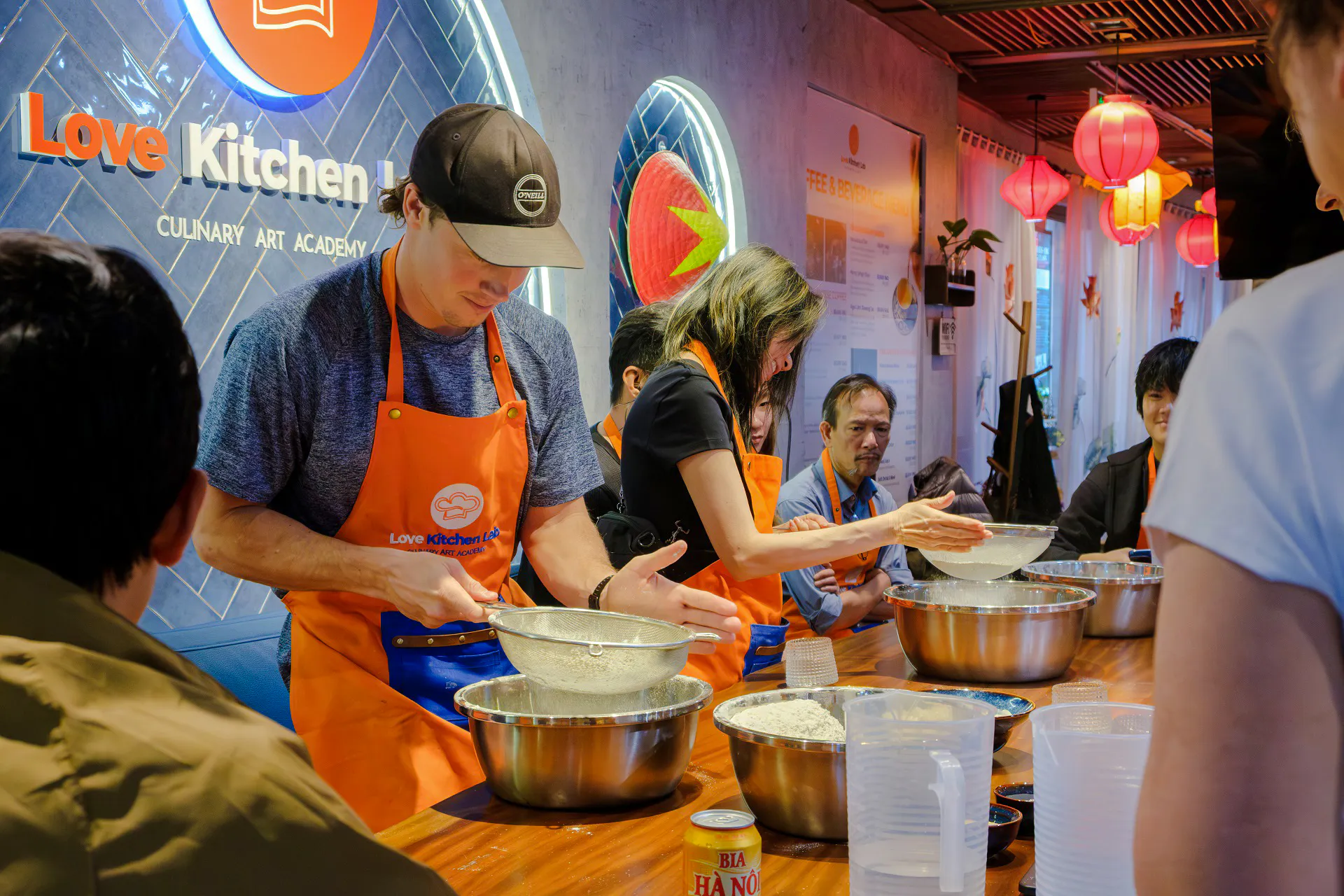 hanoi banh mi-making cooking class and vietnamese coffee workshop-3