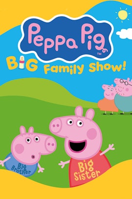 Você pode assistir ao grande show da família da Peppa Pig!