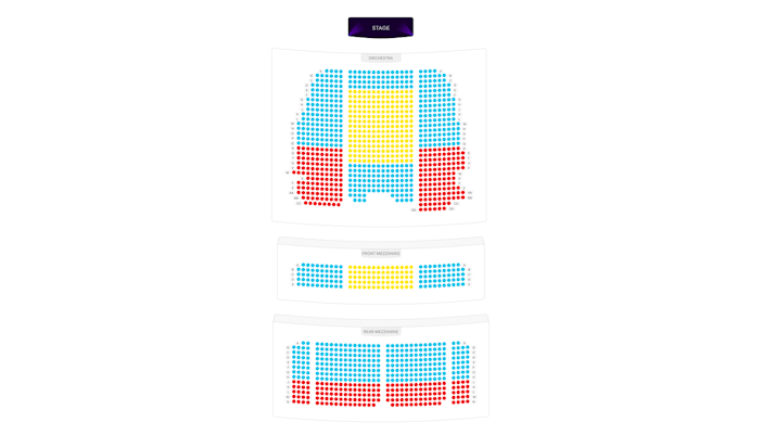 Lunt Fontanne Theatre Seating Chart