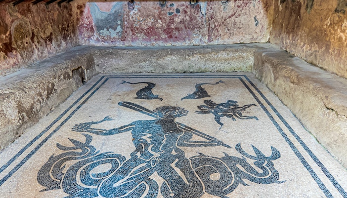 Herculaneum Frescoes and mosaics