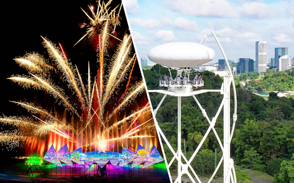 Combo: Wings of Time + SkyHelix Sentosa Tickets