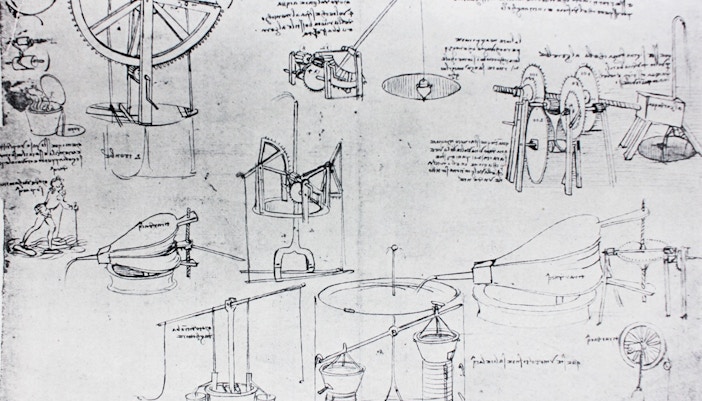 leonardo da vinci - Inventions in da Vinci’s Journal