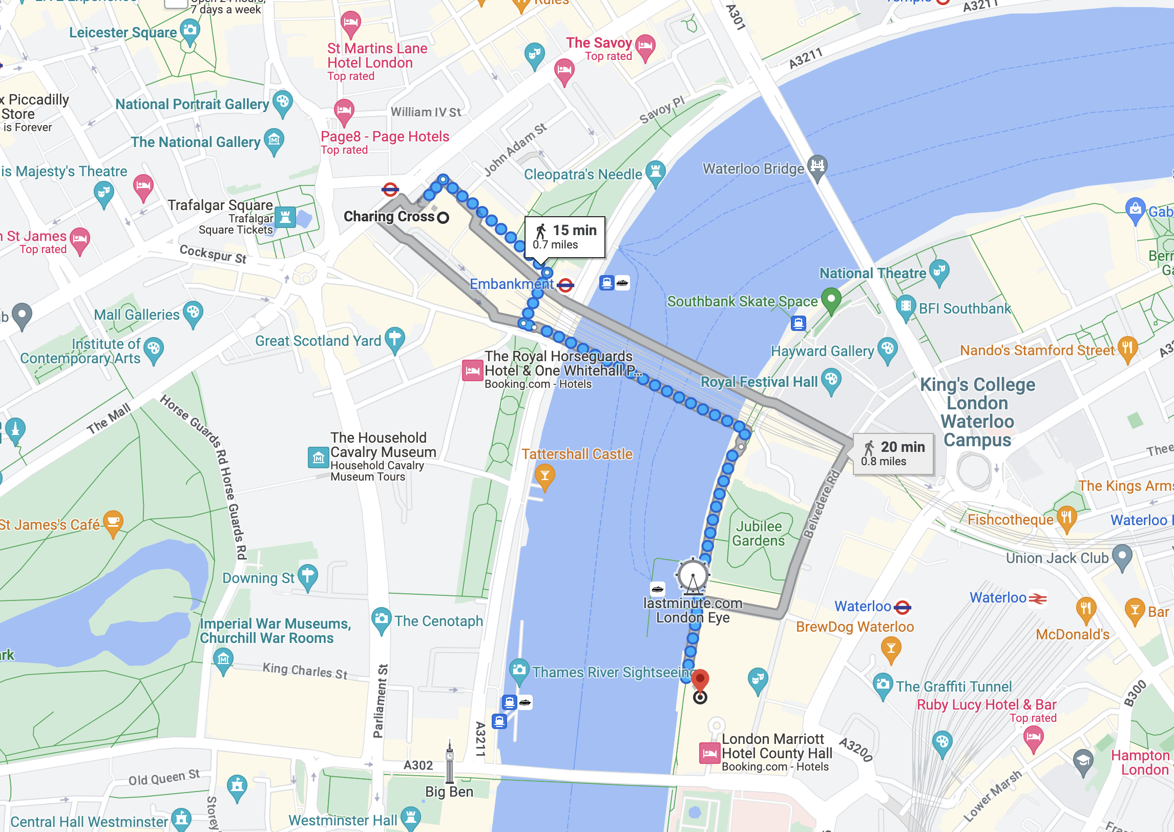 Shrek's Adventure Directions