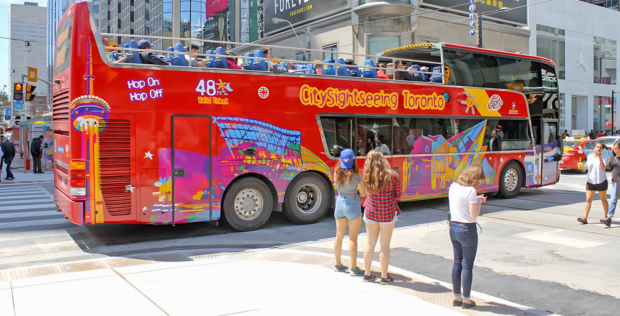 Stadsbezichtiging Toronto Hop-on hop-off Tickets