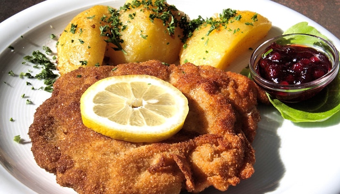 Wiener Schnitzel Austria Food