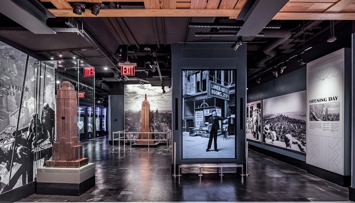 Empire State Building Exhibits - Opening Day