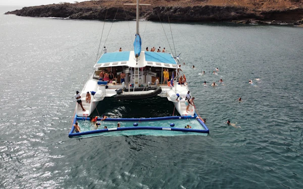 Catamaran Tour on Sal Island: Adults Only Cruise