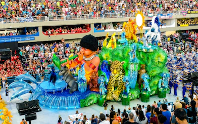 Rio Carnival 2027 Sambadrome Tickets with Round-Trip Transfers and Grandstand Seating
