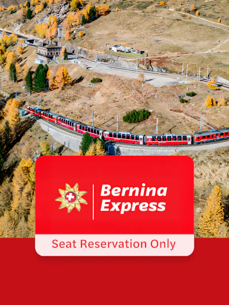 Red Train Tickets Bernina Red Train Tickets: Chur–St. Moritz–Tirano Route