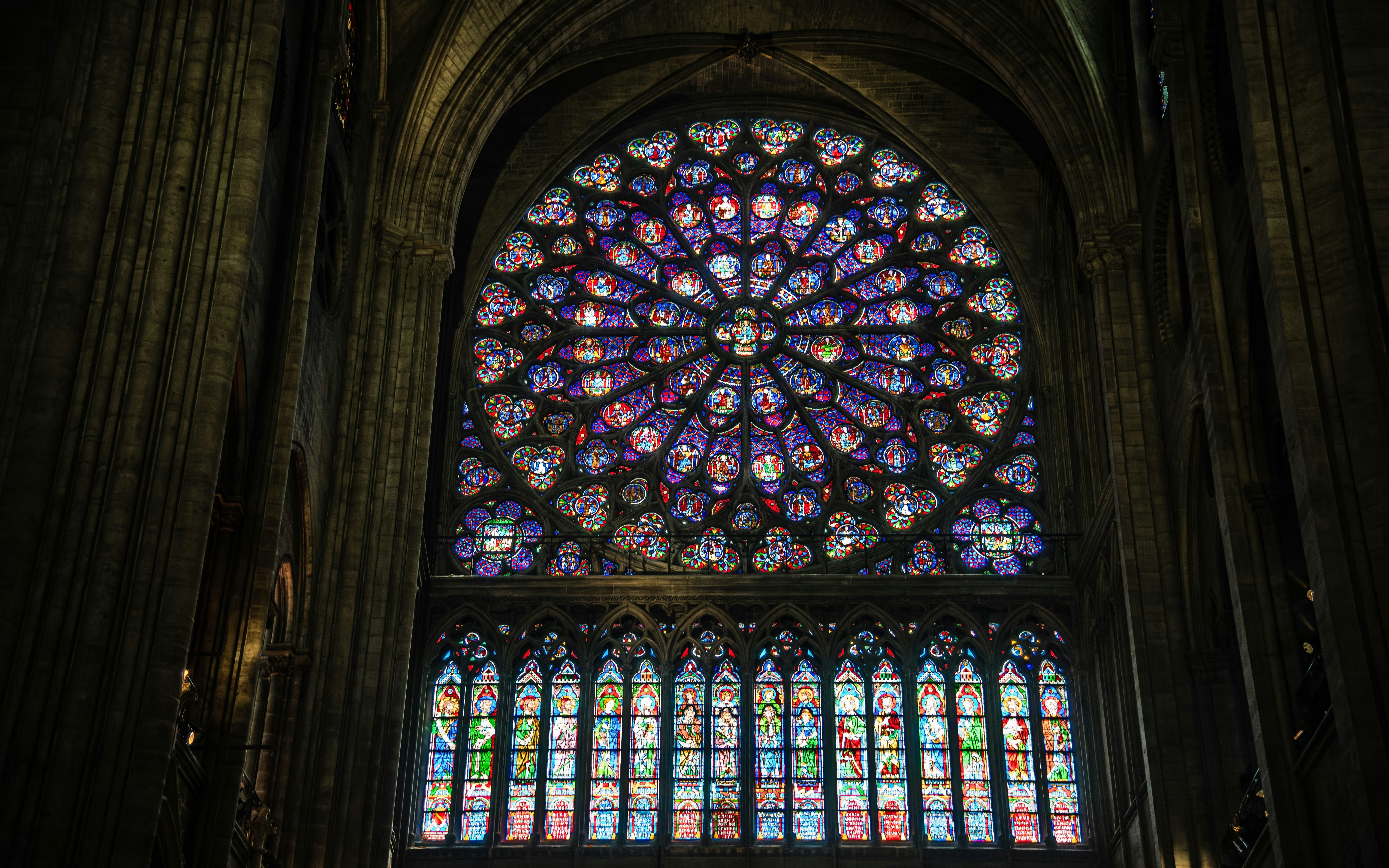 Notre-Dame rose window