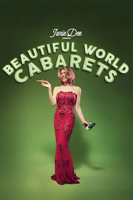 Beautiful World Cabarets performers on stage in vibrant costumes, Paris, France.
