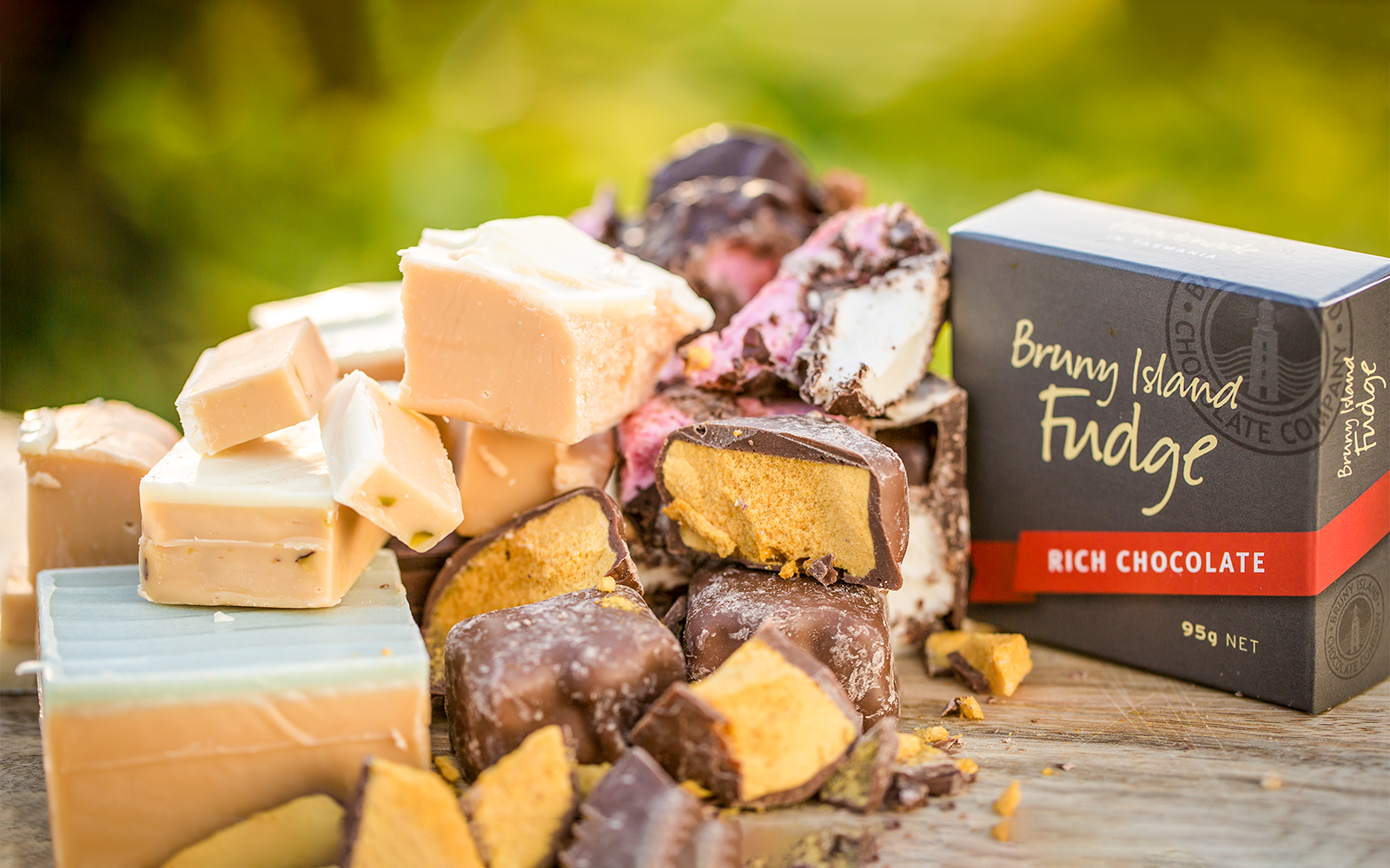 Chocolate tasting at Bruny Island Chocolate Co. 