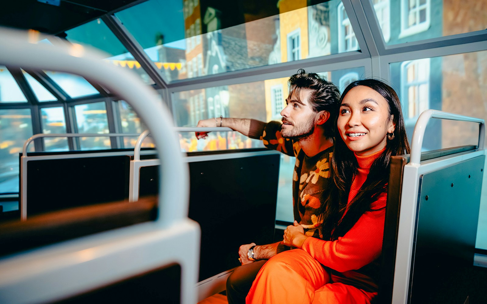 Guests enjoying scenic views on Highlights of Holland tour.