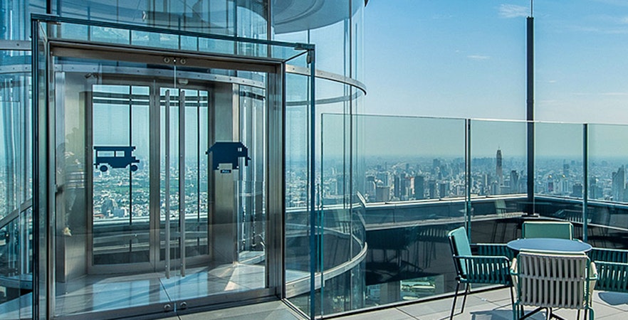 Taras widokowy Mahanakhon SkyWalk