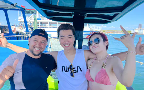 fra vlore: tur med hurtigbåt til blue gem-hulen og grama-bukten med snorkling-1