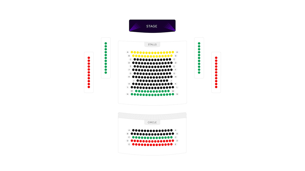 kiln theatre seat map