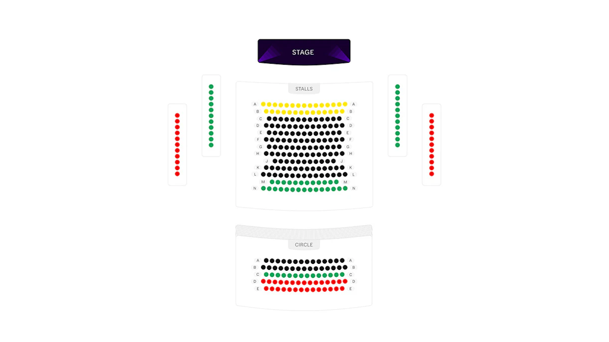 kiln theatre seat map