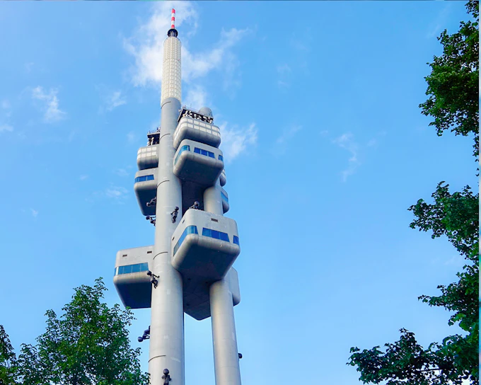 Prague Zizkov TV Tower Entry Ticket with Audio Guide