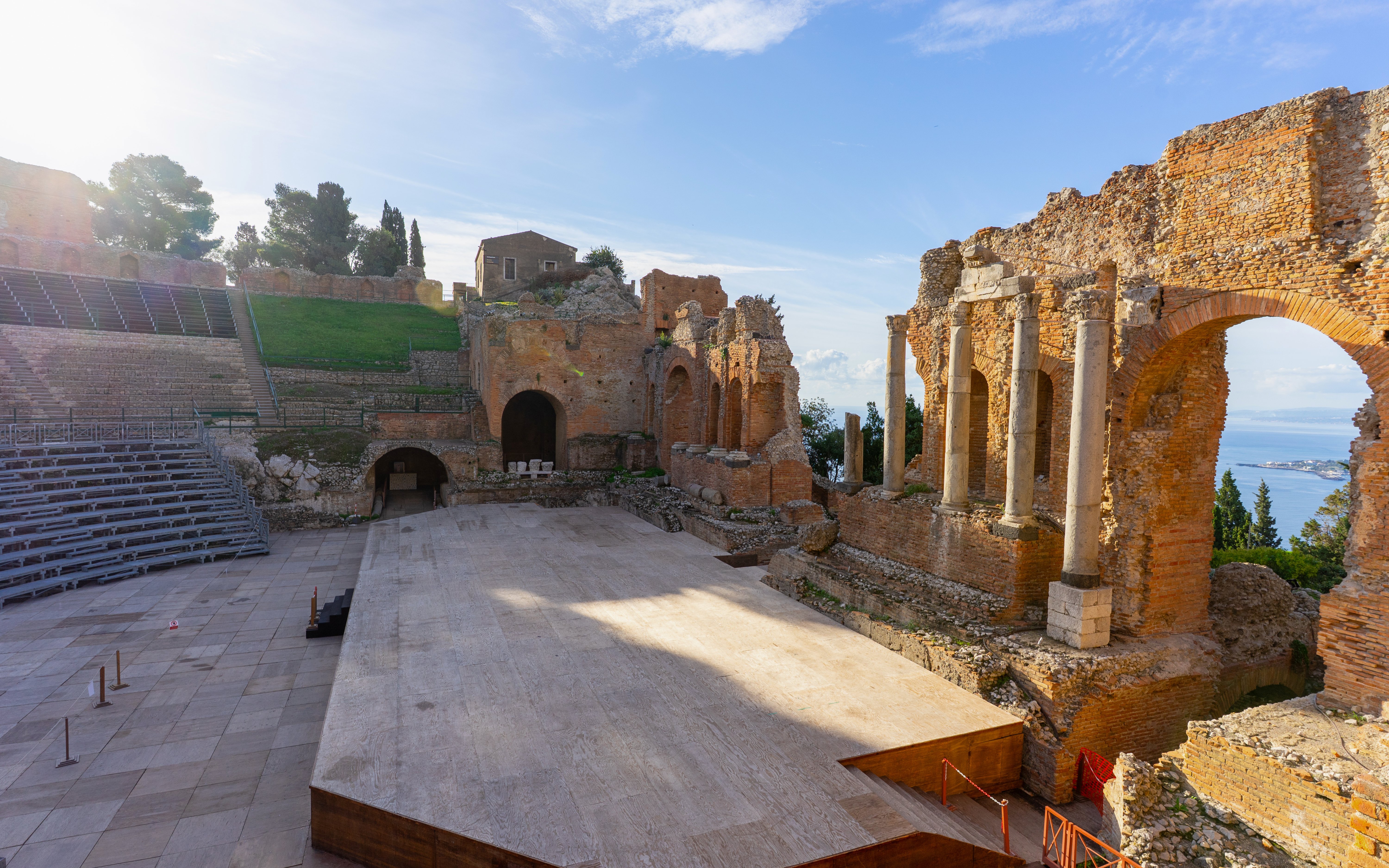 Orchestra of the Taormina Ancient Theatre