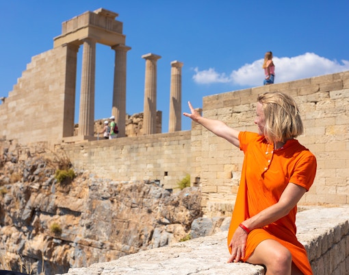 Parthenon in Acropolis of Athens
