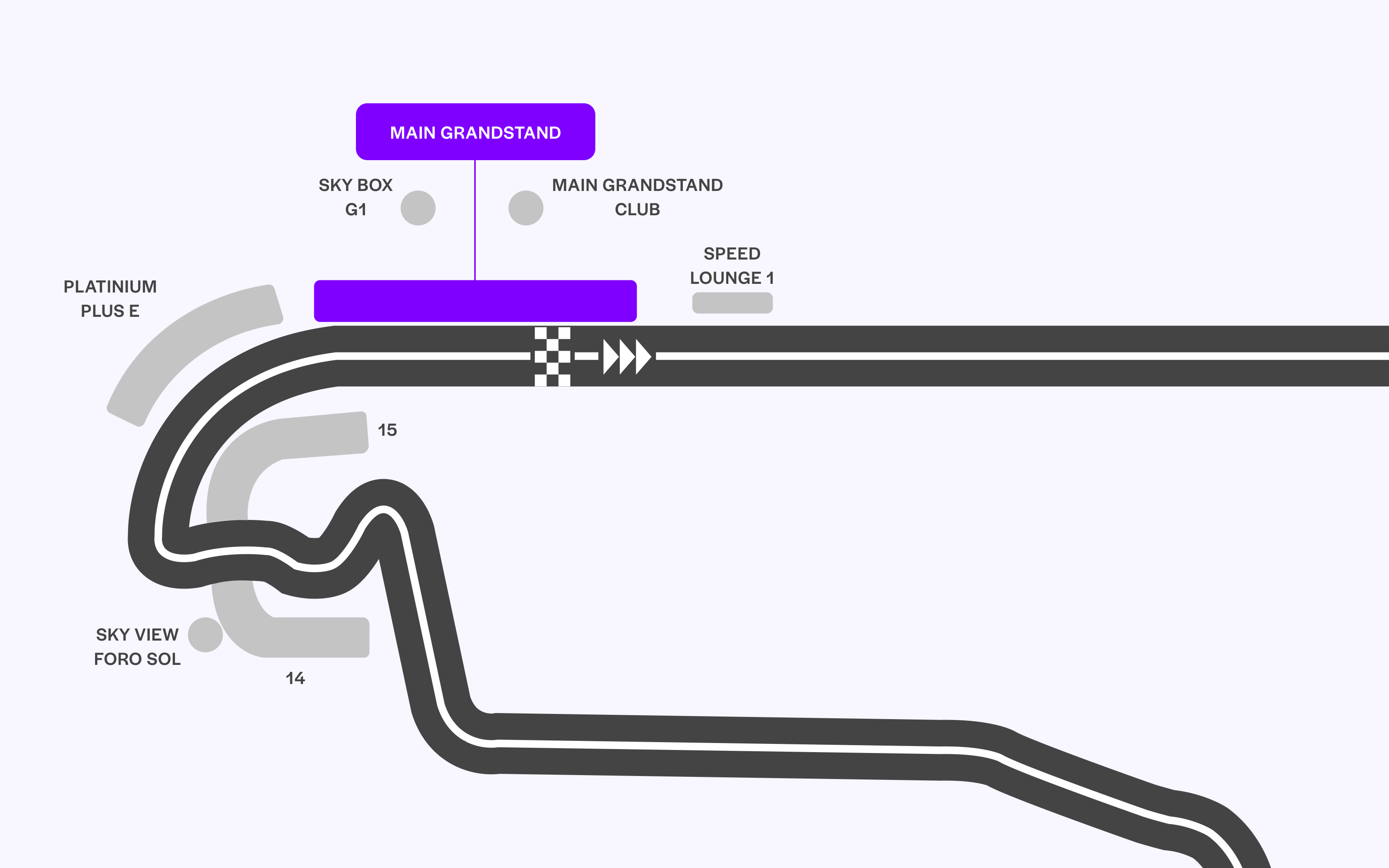 Mexican GP Grandstands 
