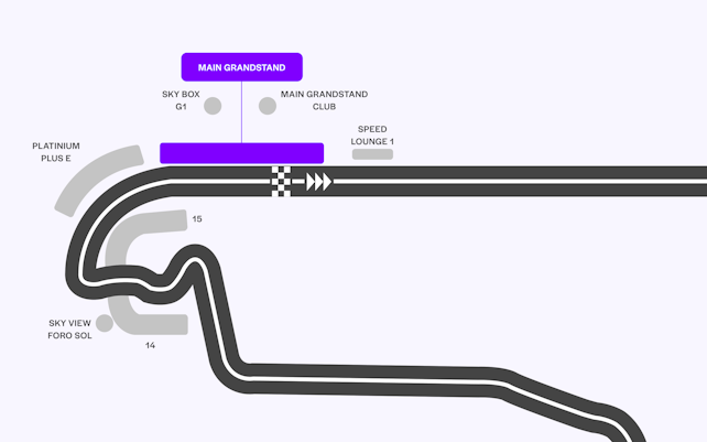 Mexican GP Grandstands