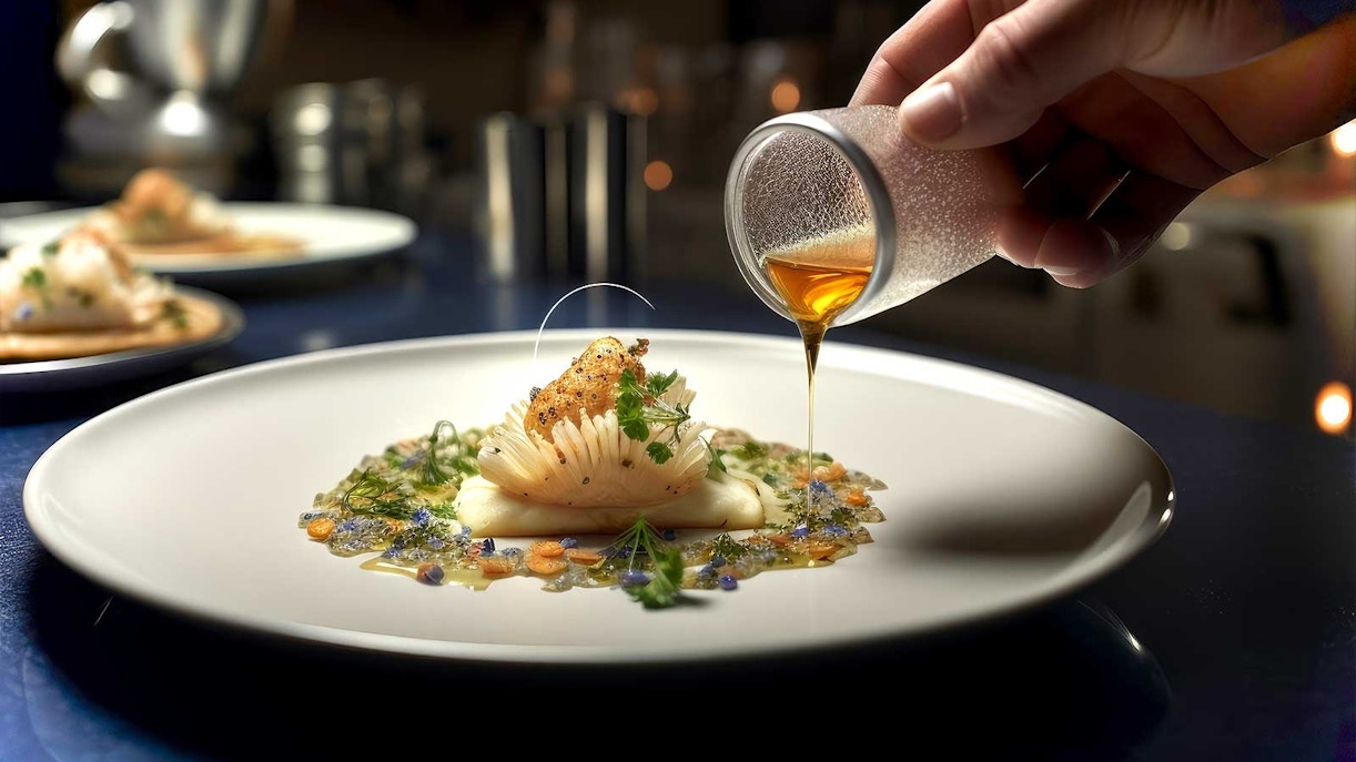 French food at restaurants near the Chateau de Rambouillet