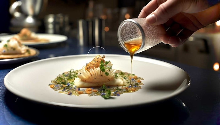 Cena en el restaurante de la Ópera Semper de Dresde